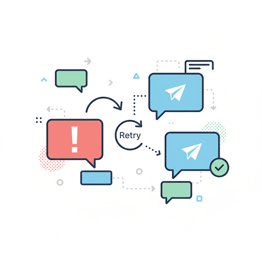 SMS compliance system detecting risky messages and approving safe ones with retry handling.
